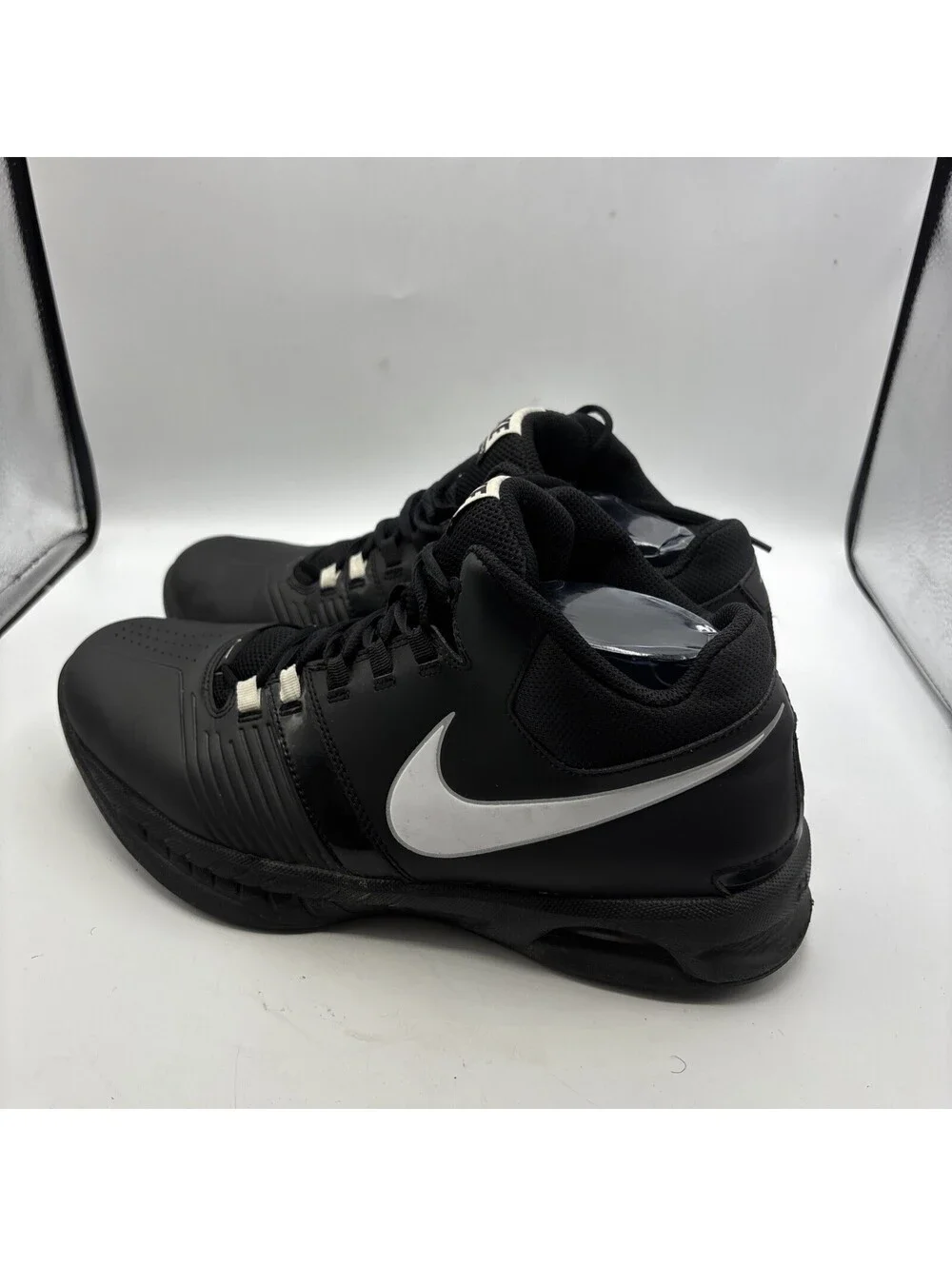 Nike Air Visi Pro 5 Basketball Shoe Men's Size 12 Black Athletic 653656-001